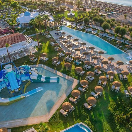 Pegasos Deluxe Beach Hotel Faliraki Exterior foto Aerial view of the hotel